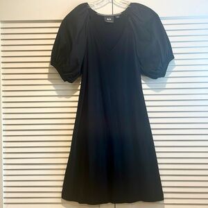 Maeve puff sleeve v-neck dress
